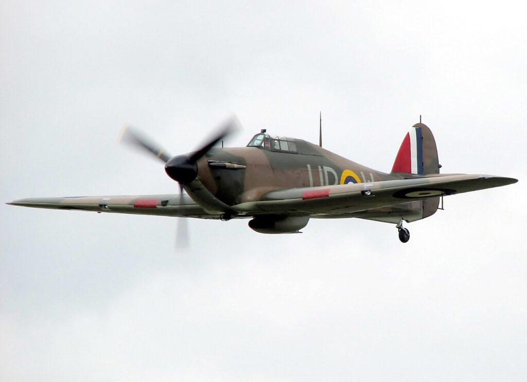 Hawker Hurricane, MK I, from the Battle of Britain