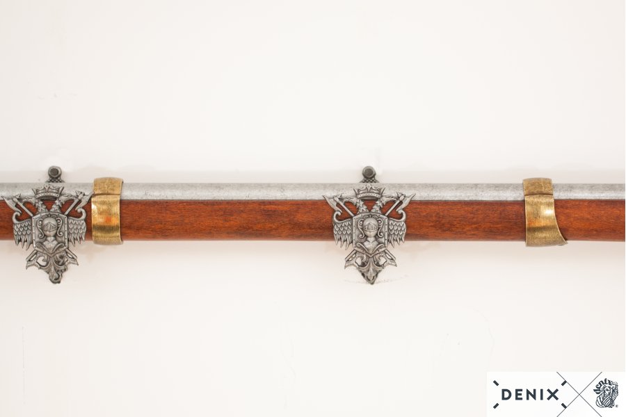 1036-denix-Flintlock-rifle-with-bayonet–France-1806-3