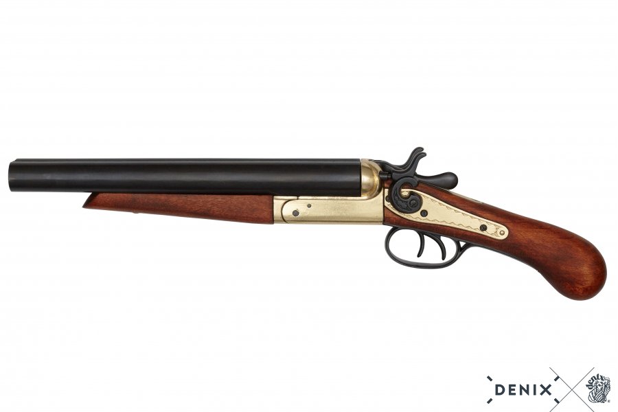 DENIX Spain No.1115 Wyatt Earp double barrel shotgun USA1868 