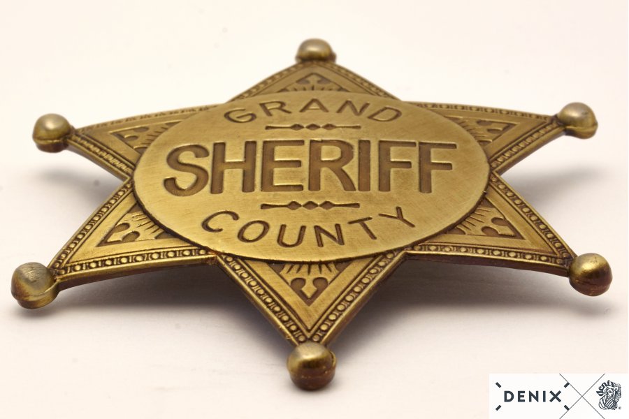 113L – denix-Grand-County-Shefiff-badge-2