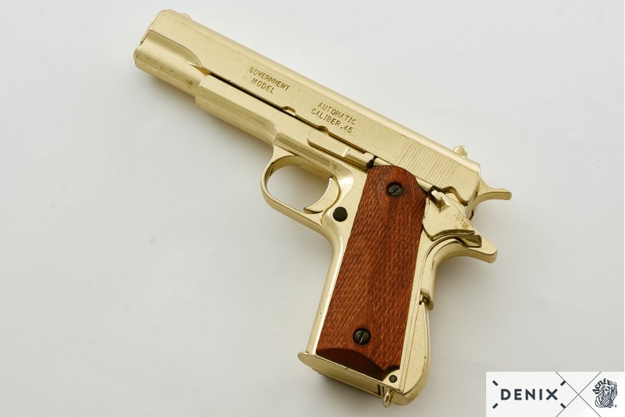 5312-denix-Automatic–45-pistol-M1911A1-USA-1911–WWI—II–3