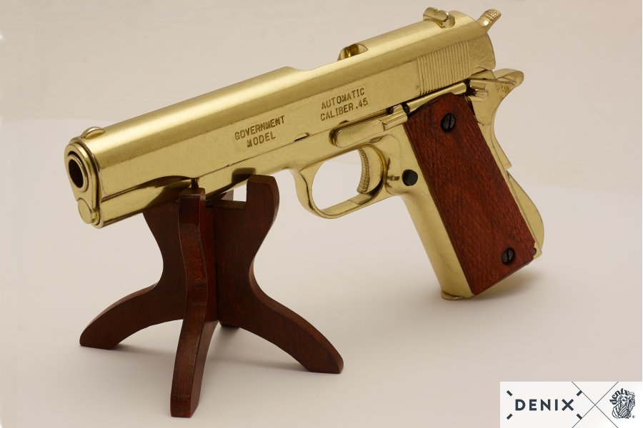 5312-denix-Automatic–45-pistol-M1911A1-USA-1911–WWI—II–5