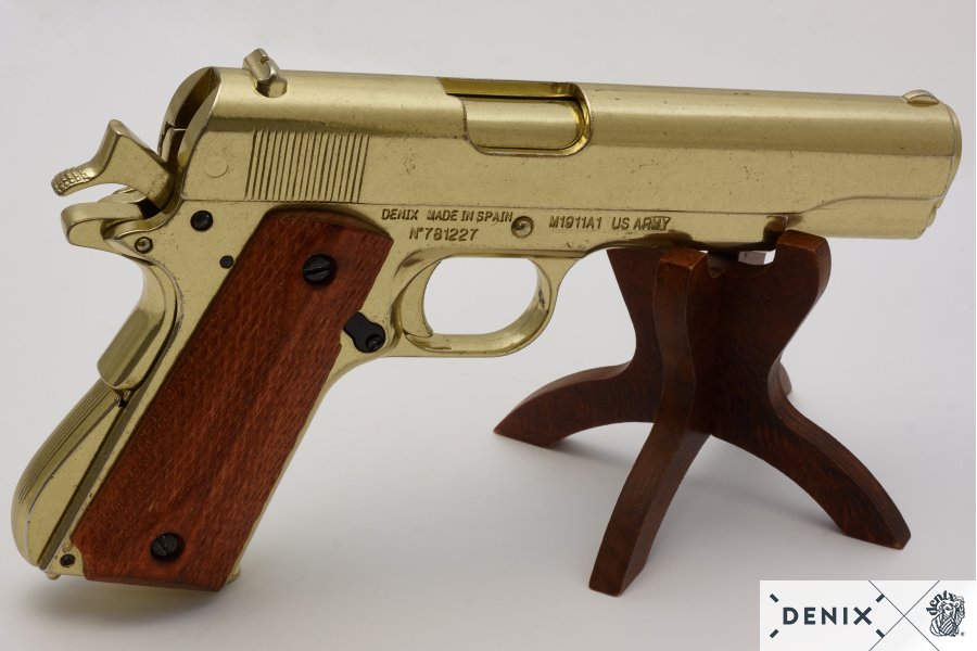 5312-denix-Automatic–45-pistol-M1911A1-USA-1911–WWI—II–7