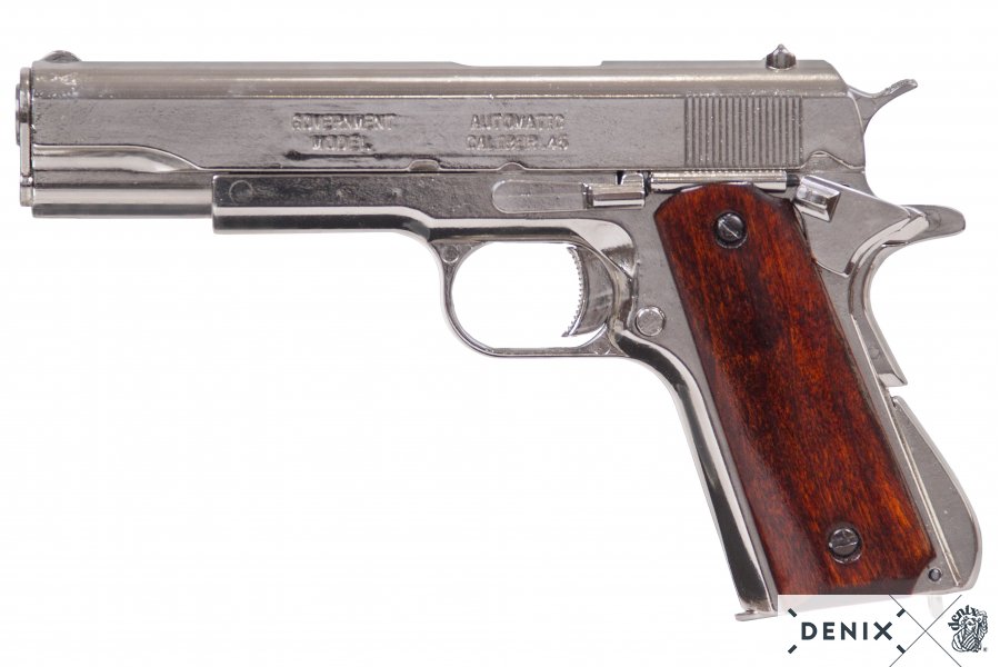 6312-denix-Automatic–45-pistol-M1911A1-USA-1911–WWI—II-2